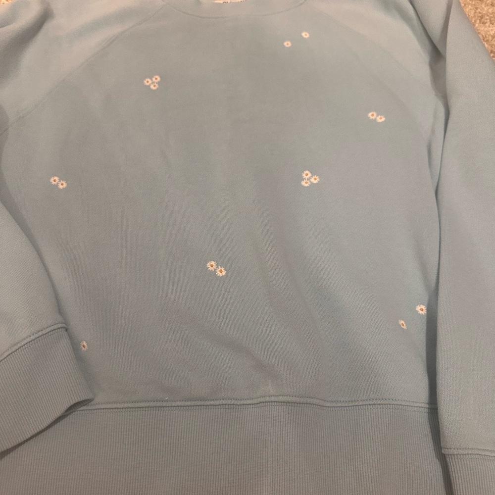 Old Navy Light Blue Classic Sweatshirt